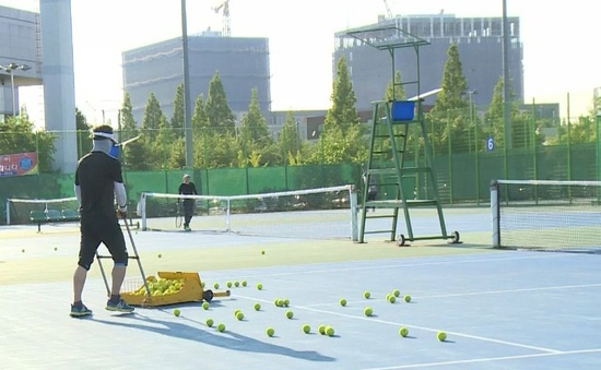 Sân tennis cộng đồng tại Hàn Quốc