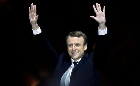 Bầu cử Tổng thống Pháp: Các nhà lãnh đạo châu Âu chúc mừng ông Macron