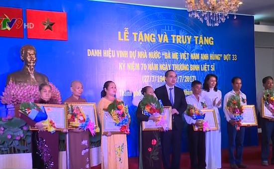 TP.HCM tặng và truy tặng danh hiệu Mẹ Việt Nam anh hùng