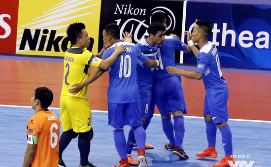 Thái Sơn Nam thất bại tiếc nuối ở trận đầu Giải vô địch futsal các CLB châu Á 2017