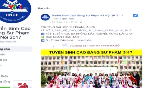 ĐH Sư phạm Hà Nội cảnh báo việc mạo danh trường để tuyển sinh