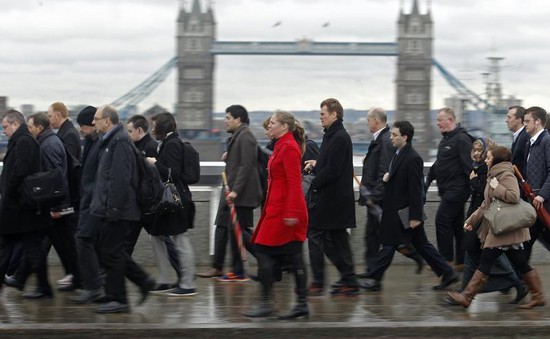 Tỷ lệ thất nghiệp ở Anh giảm xuống mức kỷ lục