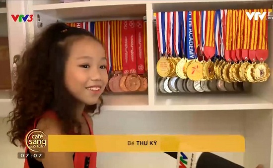 Café Sáng với VTV3: Gặp gỡ vũ công 9 tuổi sở hữu BST huy chương cực ấn tượng