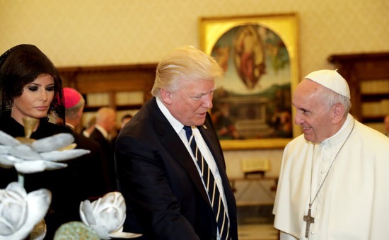 Tổng thống Mỹ Donald Trump gặp Giáo hoàng