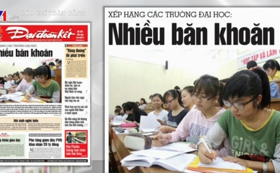 Tranh cãi sau công bố bảng xếp hạng trường đại học Việt Nam
