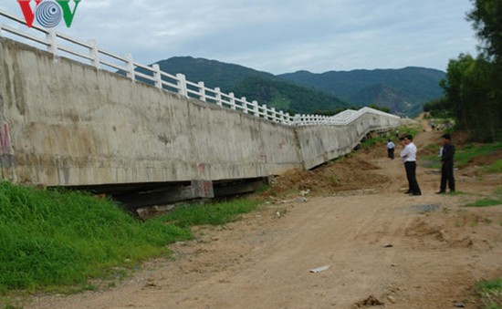 Bình Thuận kết luận nguyên nhân vụ sập cầu máng Sông Dinh 3