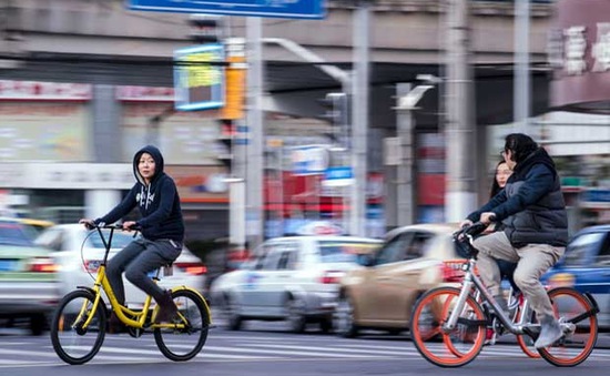 Trung Quốc thống trị dịch vụ chia sẻ xe đạp công cộng