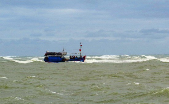 Cứu nạn thành công tàu cá và 7 ngư dân trên vùng biển Bình Định