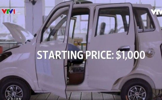 Xe điện mini giá 1.000 USD lên ngôi ở Trung Quốc