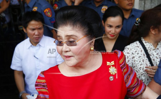 Tòa án Philippines ra lệnh bắt cựu Đệ nhất phu nhân Imelda Marcos