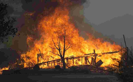 Bang California, Mỹ huy động 200 tù nhân hỗ trợ dập tắt cháy rừng