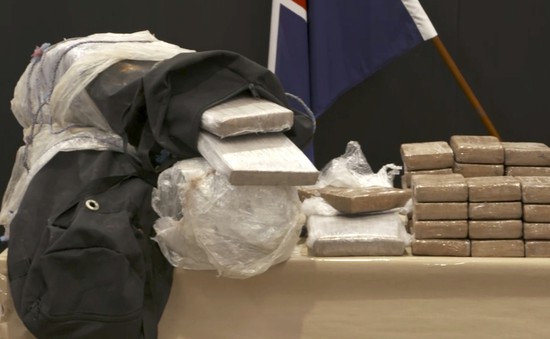 New Zealand thu giữ lượng cocaine kỷ lục trong container chuối