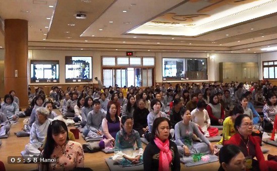 Khai mạc khóa tu học Phật pháp cho phật tử Việt Nam tại Hàn Quốc