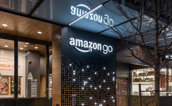 Amazon thử nghiệm thanh toán không thu ngân tại các cửa hàng lớn