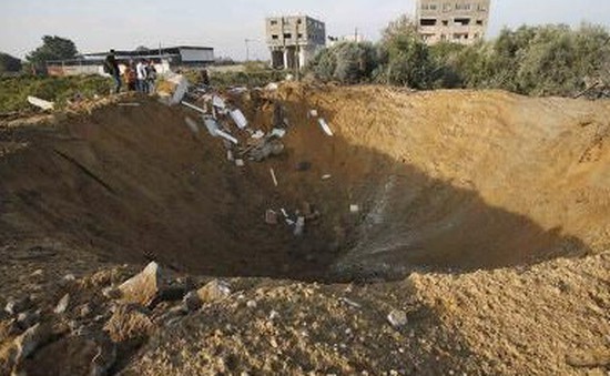 Israel không kích các mục tiêu của Hamas trên Dải Gaza