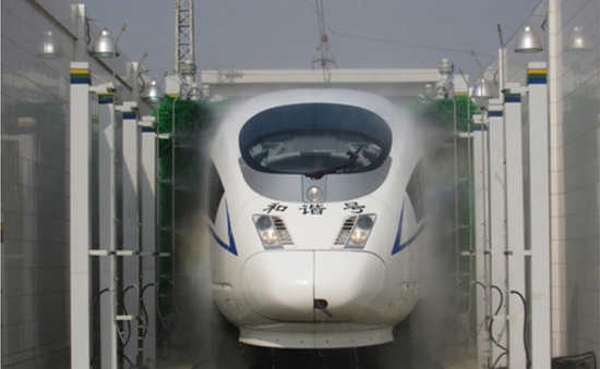 "Nhà tắm" dành cho tàu cao tốc tại Trung Quốc
