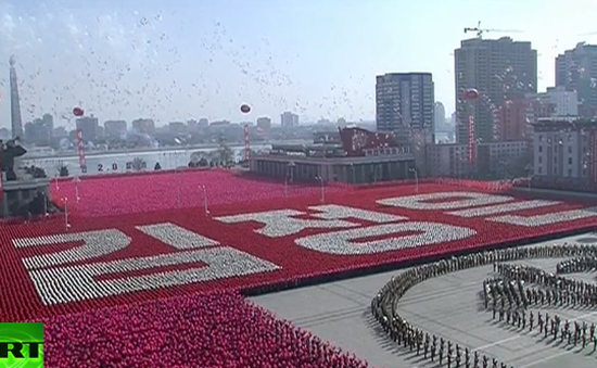 Triều Tiên diễu binh kỷ niệm 70 năm thành lập quân đội
