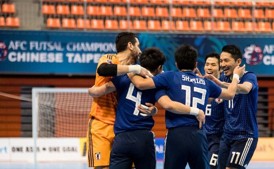 Các cặp đấu bán kết Futsal châu Á 2018: Iran - Uzbekistan, Nhật Bản - Iraq