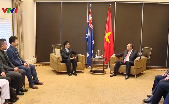 Thủ tướng tiếp các nhà khoa học người Việt tại Queensland, Australia
