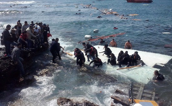 16 người di cư thiệt mạng trong vụ lật thuyền ngoài khơi Hy Lạp