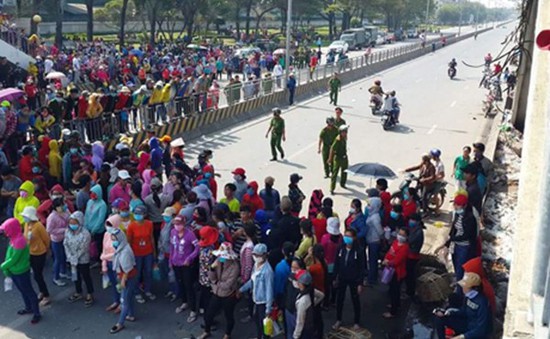 Đồng Nai: Hơn 14.000 công nhân Pouchen ngừng việc tập thể đã đi làm trở lại