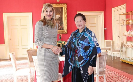 Chủ tịch Quốc hội Nguyễn Thị Kim Ngân hội kiến Hoàng hậu Hà Lan