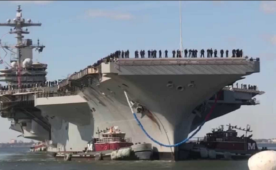 Tàu sân bay USS George H.W. Bush - Pháo đài nổi của hải quân Mỹ