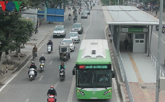 Dừng triển khai tuyến bus nhanh BRT 02 Kim Mã - Hòa Lạc