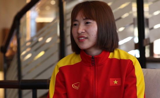 AFC phỏng vấn cầu thủ Phạm Thị Tươi của ĐT bóng đá nữ Việt Nam