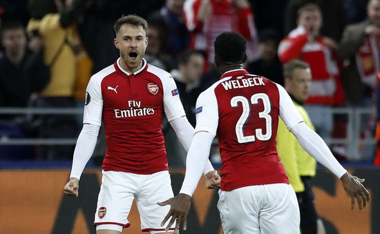 Ramsey thành tiền vệ "chịu khó" ghi bàn nhất Arsenal