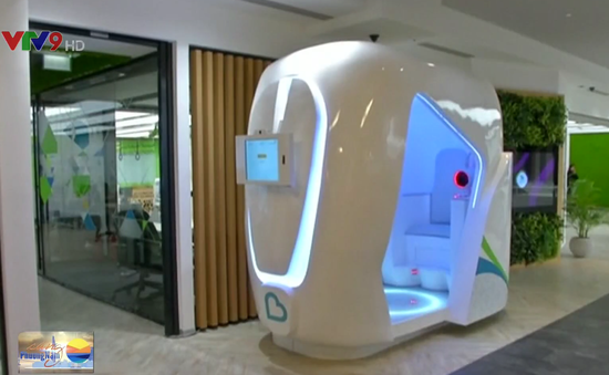 Độc đáo máy kiểm tra sức khỏe miễn phí tại UAE