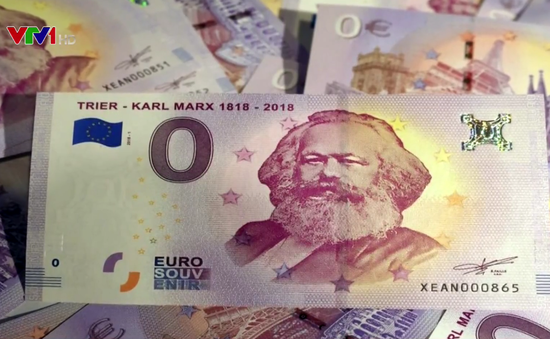 “Cháy hàng” đồng Euro kỷ niệm 200 năm ngày sinh Karl Marx