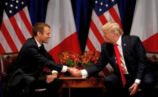 Tổng thống Pháp thăm Mỹ