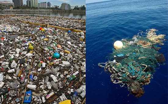 Thu nhặt rác thải nhựa trên Thái Bình Dương bằng hệ thống khổng lồ