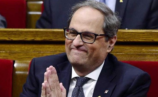 Chính trị gia ly khai Quim Torra được bầu làm Chủ tịch vùng Catalonia