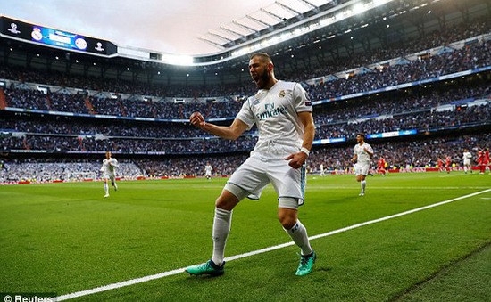 Real Madrid 2-2 Bayern Munich (4-3): Benzema đưa Real vào chung kết Champions League