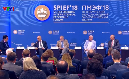 Diễn đàn Kinh tế Quốc tế St. Petersburg thúc đẩy hợp tác