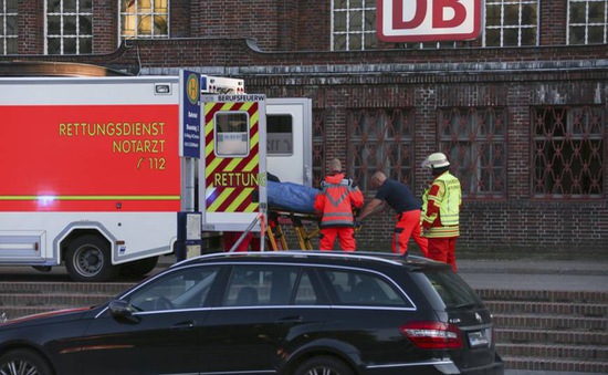 Đức: Tấn công bằng dao tại nhà ga Flensburg, 1 người thiệt mạng