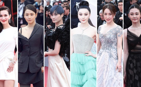 Dàn sao Hoa ngữ "tấn công" Cannes, Phạm Băng Băng lấn át với phong cách công chúa