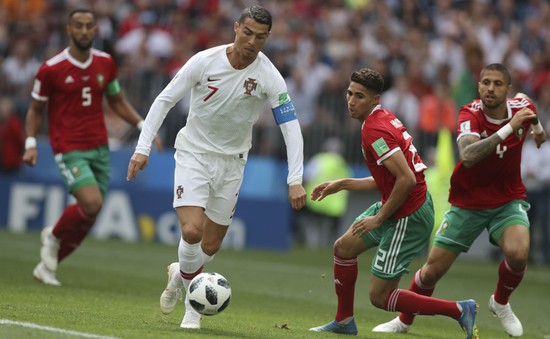 Ronaldo lập kỉ lục tốc độ nước rút - nhưng vẫn xếp sau cầu thủ này tại FIFA World Cup™ 2018