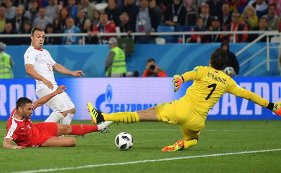 Kết quả FIFA World Cup™ 2018, Serbia 1-2 Thuỵ Sĩ: Ngược dòng ngoạn mục