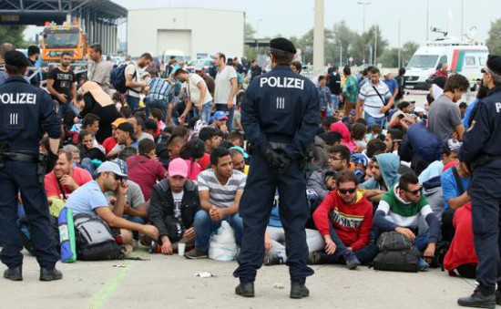 Áo diễn tập ngăn người nhập cư trên biên giới