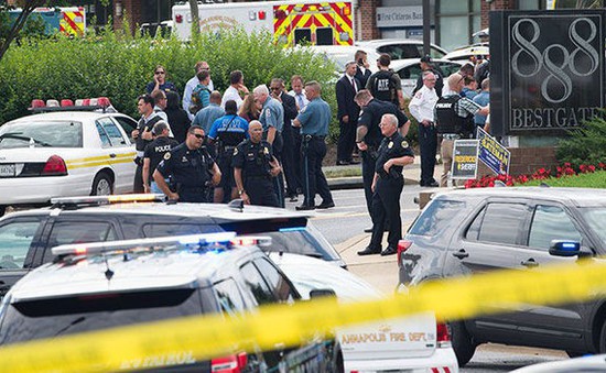 Xả súng tại tòa soạn báo ở Maryland (Mỹ), ít nhất 5 người thiệt mạng