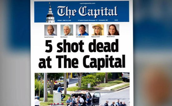 Capital Gazette ra số báo mới sau vụ xả súng