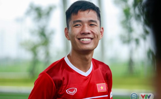 Tân binh U23 Việt Nam và sự tự tin nhờ chỗ dựa vững chắc