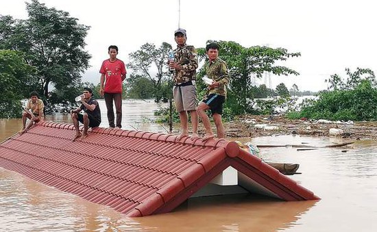 Chưa phát hiện người Việt mất tích sau sự cố vỡ đập thủy điện ở Lào