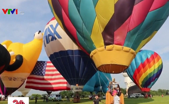 Sôi động lễ hội khinh khí cầu lớn nhất nước Mỹ