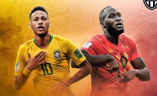 Lịch thi đấu và tường thuật trực tiếp tứ kết FIFA World Cup™ 2018 ngày 6/7 và sáng 7/7: Uruguay – Pháp, Brazil – Bỉ