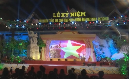 Quảng Trị kỷ niệm 50 năm chiến thắng Khe Sanh, giải phóng Hướng Hóa