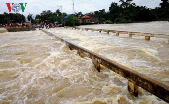 Lũ lụt gây thiệt hại nghiêm trọng tại Campuchia